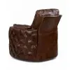 Boulder Brown Swivel Recliner